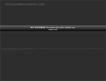 Tablet Screenshot of berkeywatersystems.com